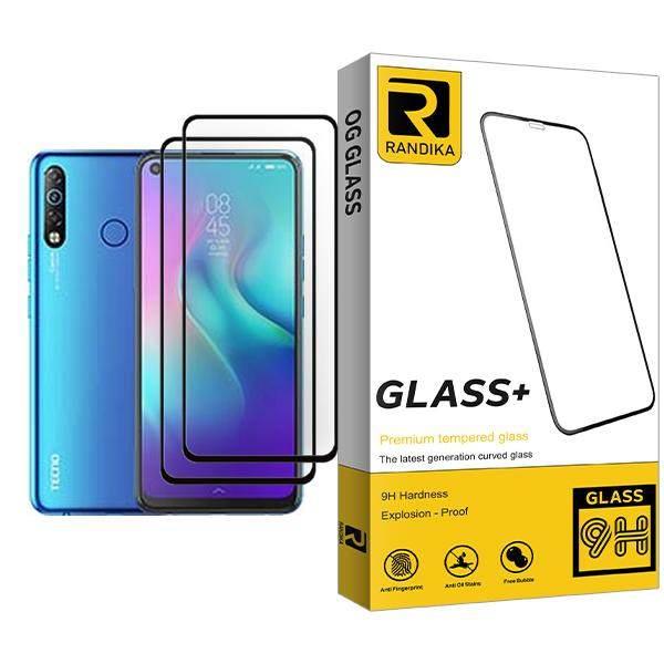 محافظ صفحه نمایش راندیکا مدل Glass MIX002 مناسب برای گوشی موبایل تکنو Camon 12 Air بسته دو عددی Randika Glass MIX002 Screen Protector For  Camon 12 Air Pack Of 2